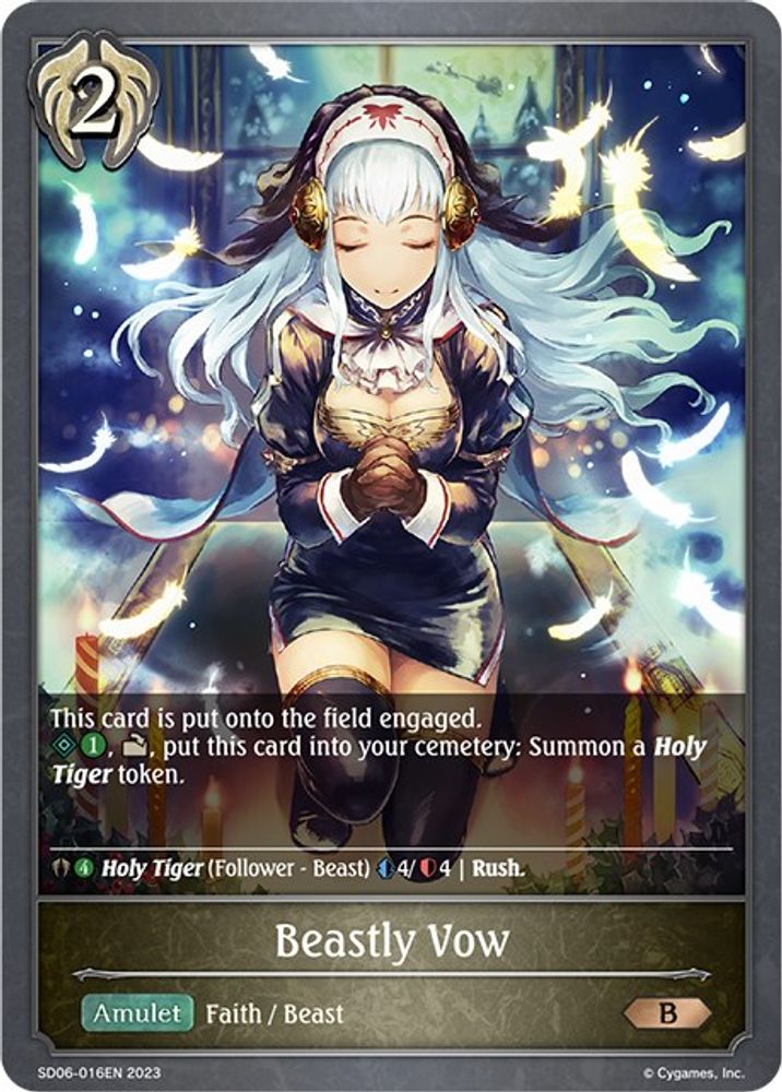Beastly Vow, Standard, front