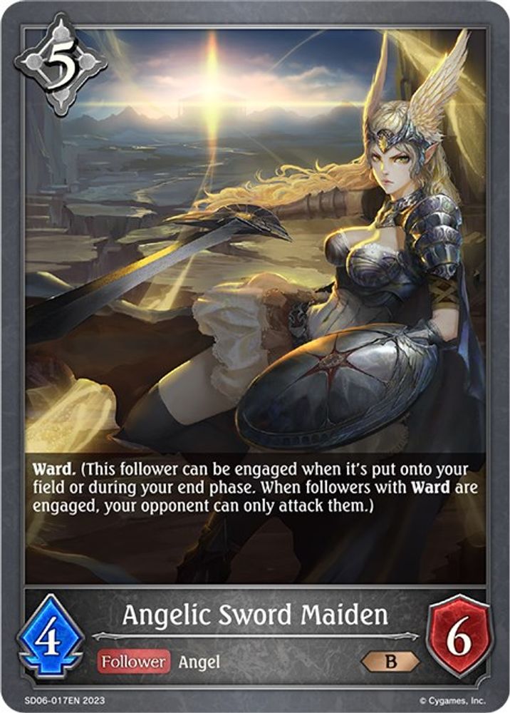 Angelic Sword Maiden, Standard, front