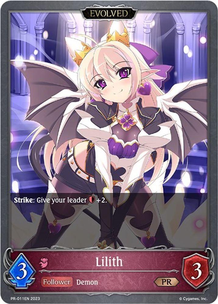 Lilith (Evolved), Standard, front