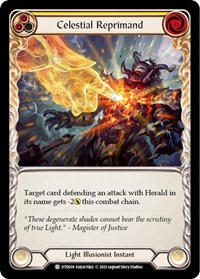 Celestial Reprimand Yellow