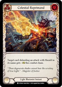 Celestial Reprimand Blue