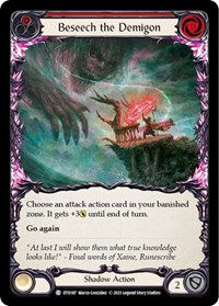 Beseech the Demigon Red