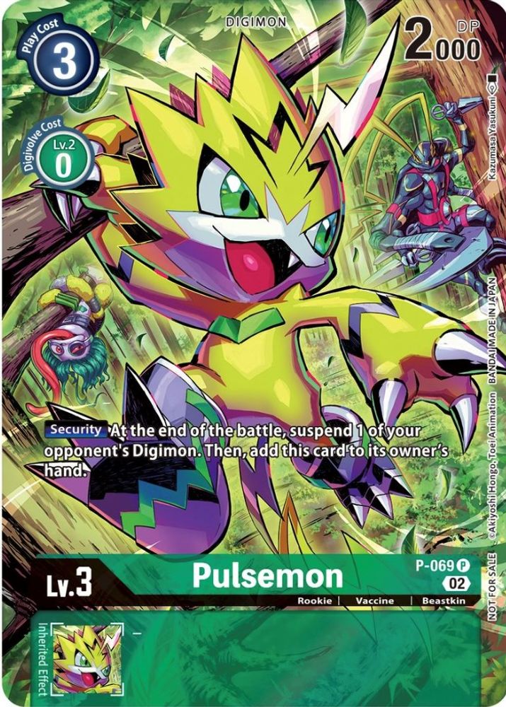 Pulsemon - P-069 (Official Tournament Pack Vol.10), Foil, front