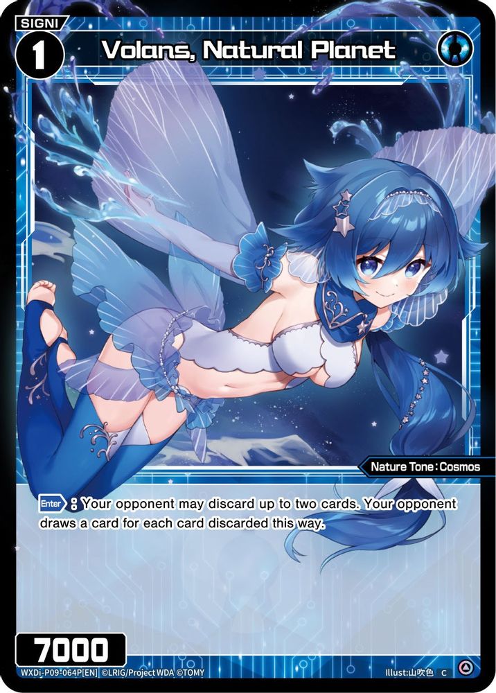 Volans, Natural Planet (Parallel Foil), Foil, front