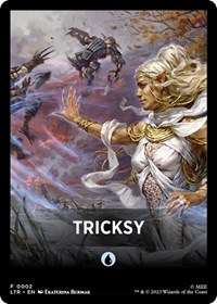 Tricksy Theme Card, Universes Beyond: The Lord of the Rings: Tales of Middle-earth