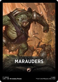Marauders Theme Card, Universes Beyond: The Lord of the Rings: Tales of Middle-earth