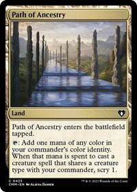 Path of Ancestry, Commander Masters