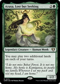 Azusa, Lost but Seeking, Commander Masters