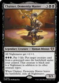 Chainer, Dementia Master, Commander Masters