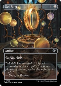 Sol Ring (Borderless), Commander Masters