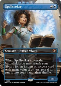 Spellseeker (Borderless), Commander Masters