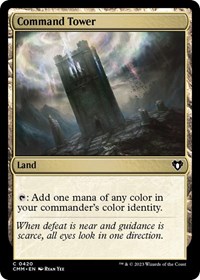 Command Tower, Commander Masters
