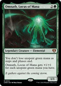 Omnath, Locus of Mana, Commander Masters