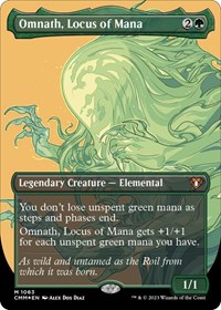 Omnath, Locus of Mana (Textured Foil), Commander Masters