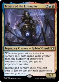 Mizzix of the Izmagnus, Commander Masters