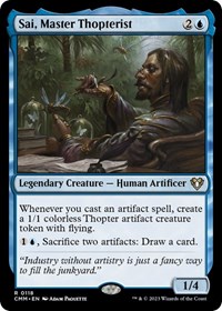 Sai, Master Thopterist, Commander Masters