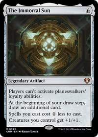 The Immortal Sun, Commander Masters