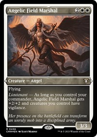 Angelic Field Marshal (Foil Etched), Commander Masters