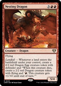 Nesting Dragon, Commander Masters