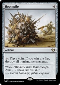 Boompile, Commander Masters