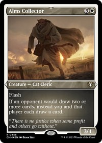 Alms Collector (Foil Etched), Commander Masters