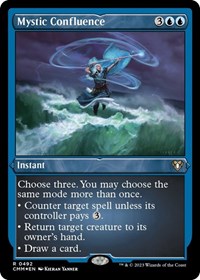 Mystic Confluence (Foil Etched), Commander Masters