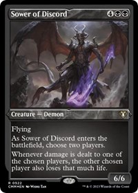 Sower of Discord (Foil Etched), Commander Masters