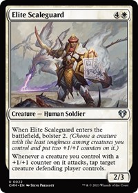 Elite Scaleguard, Commander Masters