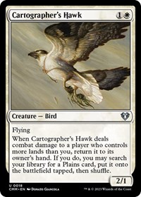 Cartographer's Hawk, Commander Masters