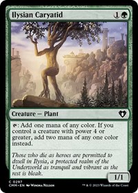 Ilysian Caryatid, Commander Masters