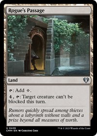 Rogue's Passage, Commander Masters