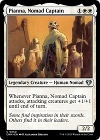 Pianna, Nomad Captain, Commander Masters