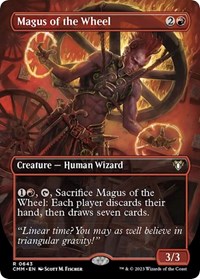 Magus of the Wheel (Borderless), Commander Masters