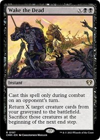 Wake the Dead, Commander Masters