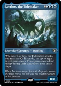 Lorthos, the Tidemaker (Foil Etched), Commander Masters