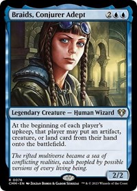 Braids, Conjurer Adept, Commander Masters