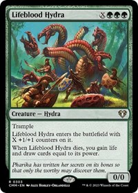 Lifeblood Hydra, Commander Masters
