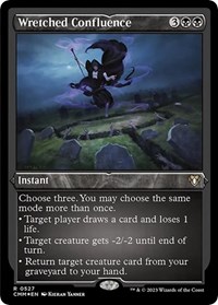 Wretched Confluence (Foil Etched), Commander Masters