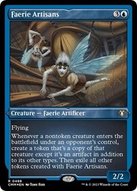 Faerie Artisans (Foil Etched), Commander Masters