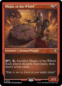 Magus of the Wheel (Foil Etched), Commander Masters