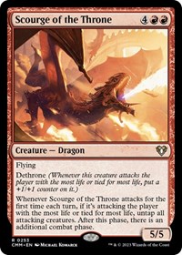 Scourge of the Throne, Commander Masters