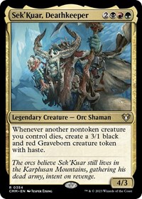 Sek'Kuar, Deathkeeper, Commander Masters