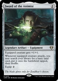 Sword of the Animist, Commander Masters