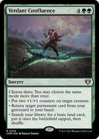 Verdant Confluence, Commander Masters