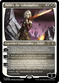 Nahiri, the Lithomancer (Foil Etched), Commander Masters