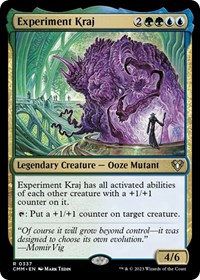 Experiment Kraj, Commander Masters
