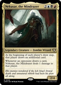 Nekusar, the Mindrazer, Commander Masters
