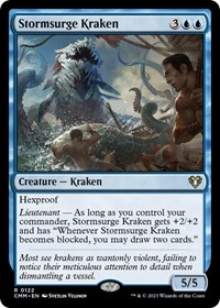 Stormsurge Kraken, Commander Masters
