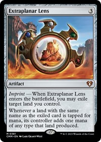 Extraplanar Lens, Commander Masters