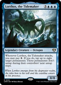 Lorthos, the Tidemaker, Commander Masters